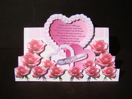 Hearts and Roses Valentines Mini Kit by Beverly Carmichael