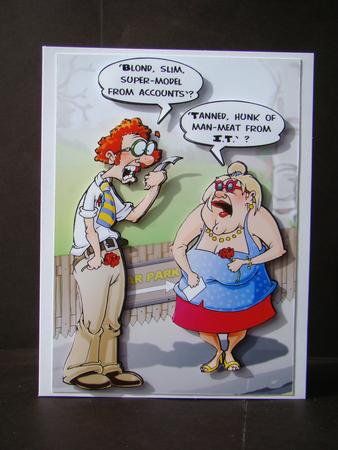 Blind Date A4 by Beverly Carmichael