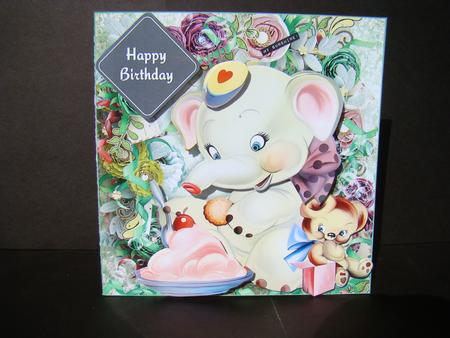 Ellie Birthday Blancmange by Beverly Carmichael