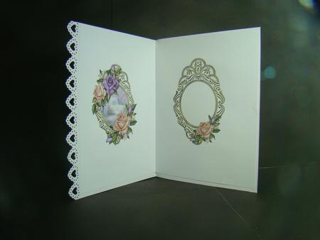 Vintage Roses Insert by Beverly Carmichael