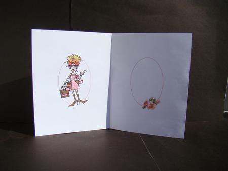 Rita is a Fan of Shopping Insert by Beverly Carmichael