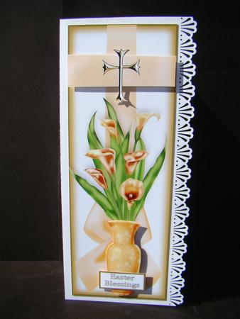 Dl  - easter/sympathy by Beverly Carmichael