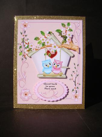 New Nest Owls by Beverly Carmichael