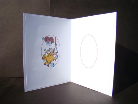 Hooked on You Valentine Insert by Beverly Carmichael
