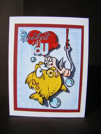 Hooked on You Valentine by Beverly Carmichael