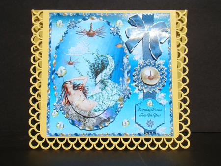 Ocean Blue Fantasy Mermaid Mini Kit by Beverly Carmichael