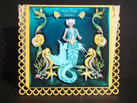 Calm Seas Fantasy Mermaid Mini Kit by Beverly Carmichael