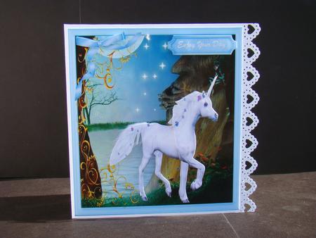 Beautiful Magical Unicorn  by Beverly Carmichael