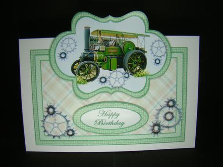 Engine and Cogs Over the Edge by Beverly Carmichael