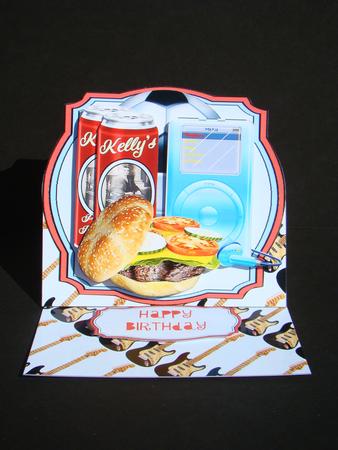 Easel Card - a Son's Favourite Things by Beverly Carmichael