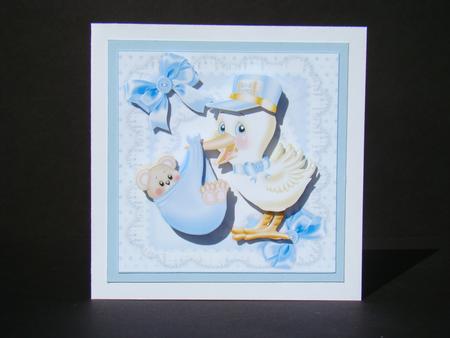 The Stork and the New Baby Boy by Beverly Carmichael