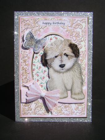 Puppy Love 4 Birthday Girl by Beverly Carmichael