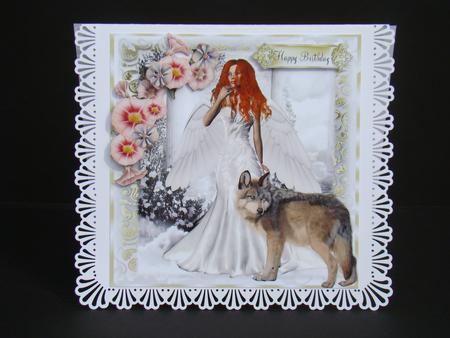 Red the Angel and the Wolf by Beverly Carmichael