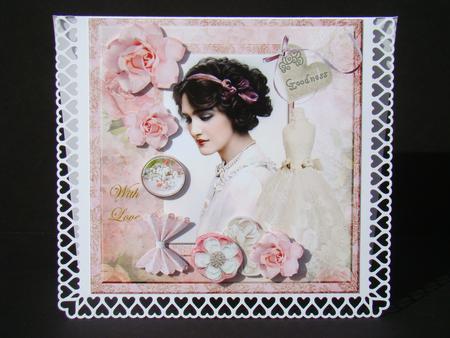 Vintage Beauty in Pink by Beverly Carmichael