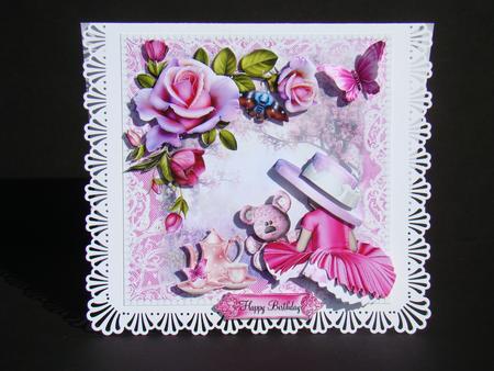 The Picnic Card Front Kit by Beverly Carmichael