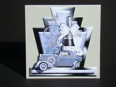 Deco Style Topper - Rolling in It by Beverly Carmichael