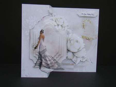 No Holes Fold the Bride Card Kit by Beverly Carmichael