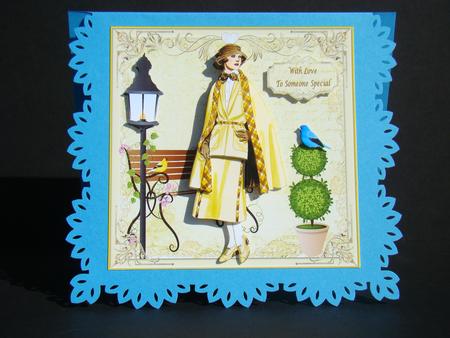 A Walk in the Park 8x8ins Mini Kit by Beverly Carmichael