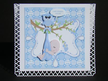 Look Whoooo's Here Baby Boy by Beverly Carmichael