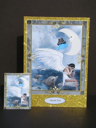 Lost Sailers Moon Topper and Gift Tags by Beverly Carmichael