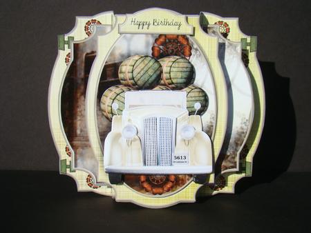 Gentlemen's Pop Out Card Kit by Beverly Carmichael