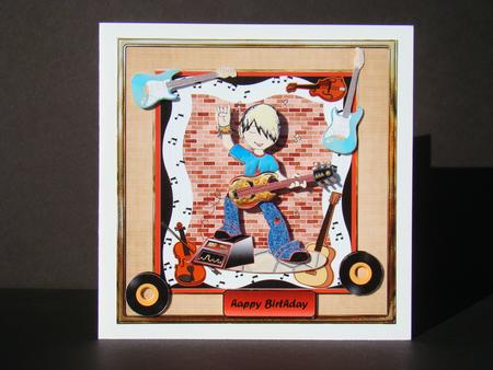 Love of Music 8x8 Card Mini Kit by Beverly Carmichael
