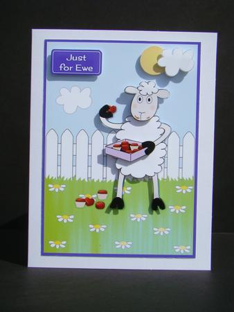 Just Sheep -  Birthday Chocolates by Beverly Carmichael