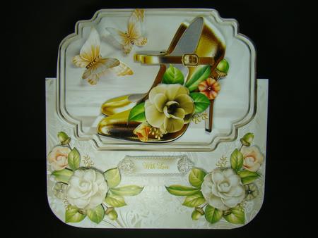 Over the Top the Gold Shoes Kit by Beverly Carmichael