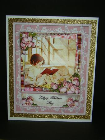 Vintage Roses - Sweet Girl by Beverly Carmichael