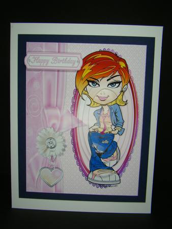 Teen Diva Birthday Sweet Sixteen Pyramid by Beverly Carmichael