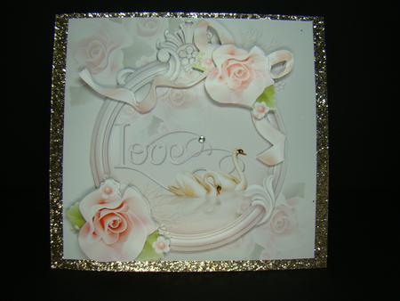 The Love Swans Anniversary or Wedding by Beverly Carmichael