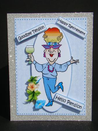 Edna is Retiring Quick Card by Beverly Carmichael