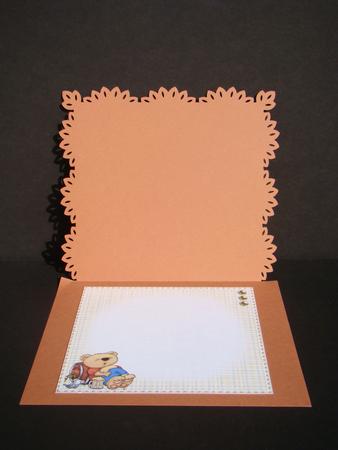 8x8 Birthday Beer Bear Mini Kit Insert by Beverly Carmichael