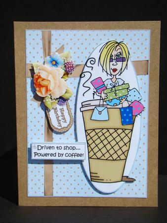 J.j Driven to Shop Quick Card by Beverly Carmichael