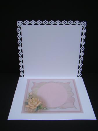 Lovely 8x8 Edwardian Roses Incert by Beverly Carmichael