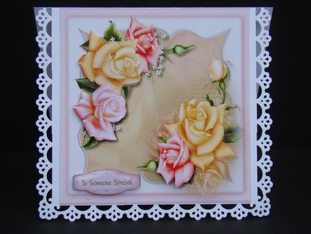 Stunning Edwardian Roses  by Beverly Carmichael