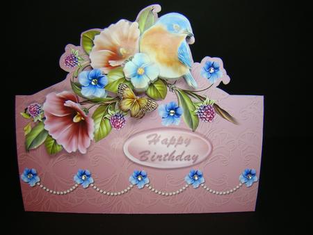 A Little Bird Over the Edge Card Mini Kit by Beverly Carmichael
