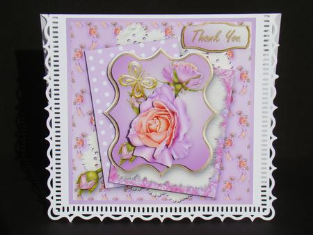 Luscious Roses 7" x 7" Mini Kit by Beverly Carmichael
