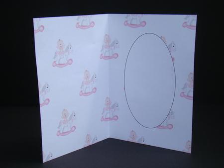 Baby Girl Rocking Horse Insert 2 by Beverly Carmichael