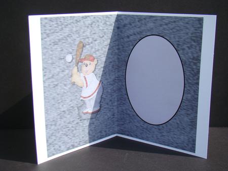 Baseball Insert by Beverly Carmichael