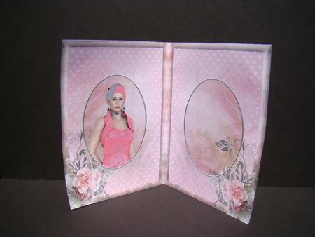1920's Lady in Pink Insert by Beverly Carmichael