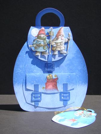 Winter Goblins Backpack Kit with Tags by Beverly Carmichael