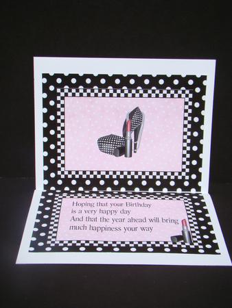 Polkadot Girl! A5 Insert by Beverly Carmichael