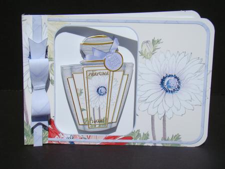 White Anemone Perfume 7x5inch Aperture Card Mini Kit by Beverly Carmichael