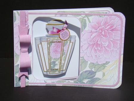 Pink Camilla Perfume 7x5inch Aperture Card Mini Kit by Beverly Carmichael