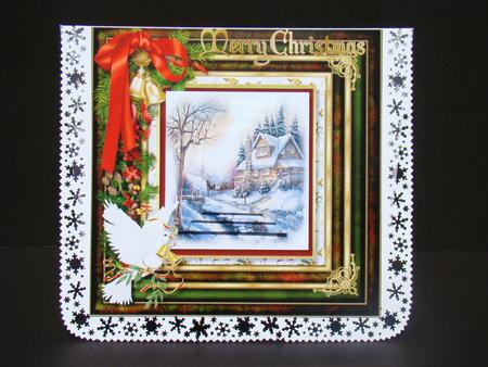 Lovely 8x8 Christmas Wishes  by Beverly Carmichael
