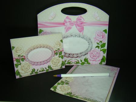 Stationary Pink Roses by Beverly Carmichael