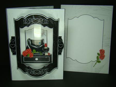 Push to Beau Card - Roses Are Red by Beverly Carmichael