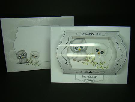 Push to Beau Card - Have a Hoot by Beverly Carmichael