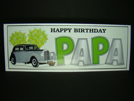 Vintage Car Papa Large Dl by Beverly Carmichael